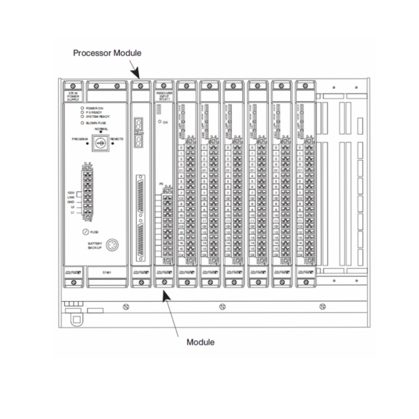 RELIANCE 0-57435-1A 57C435A NSNP Drive Module