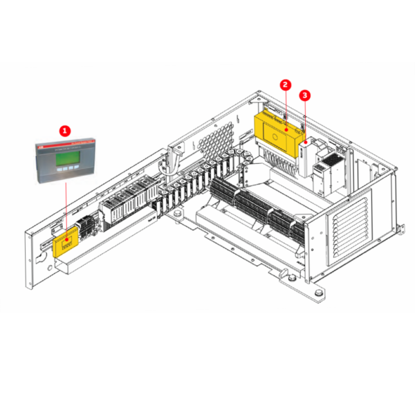 ABB 1MRK000157-MBR00 Circuit Board - Advanced Control Solutions - Image 2
