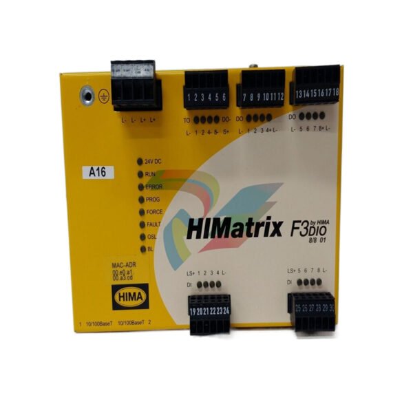 HIMA X-DO 24 02 Digital Output Module, 24 Channels, 48 VDC, 0.5 A, Line Monitoring, Individual Channel Shut-Off, SIL 3 - Image 2