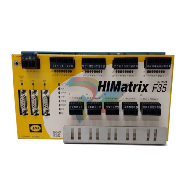 HIMA X-DI 16 01 Digital Input Module, 16 Channels, 120 VAC, SIL 3