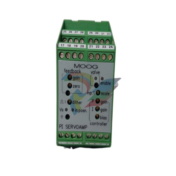 MOOG QDIO 16/16-0.5 D137-001-005, 16 digital inputs 24 V, 16 digital I/O 24 V (configurable), plus switching - Image 2